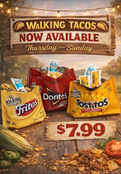Walking Tacos — $7.99