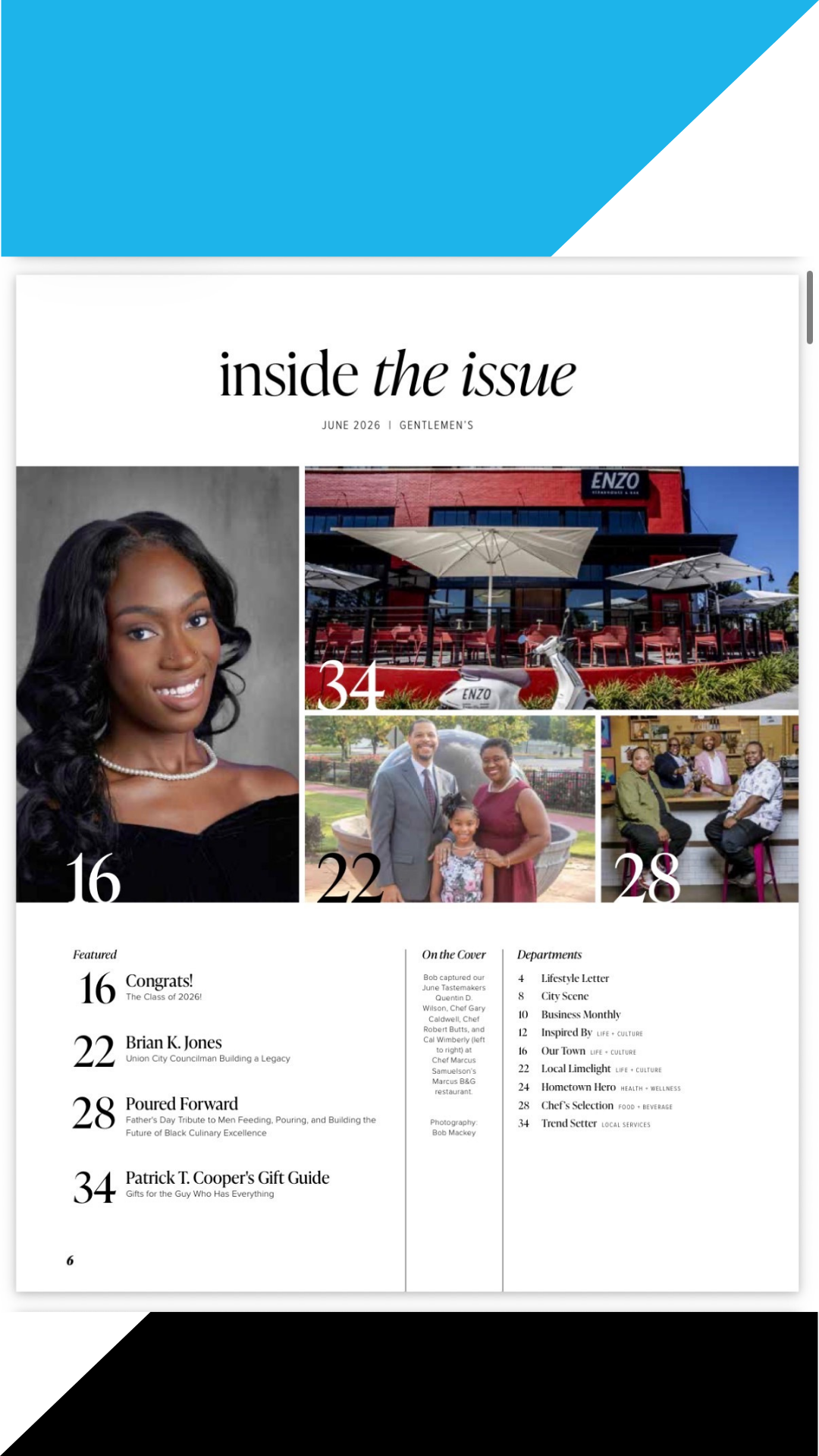 Seeing My Name In Print: The Tastemakers Credits