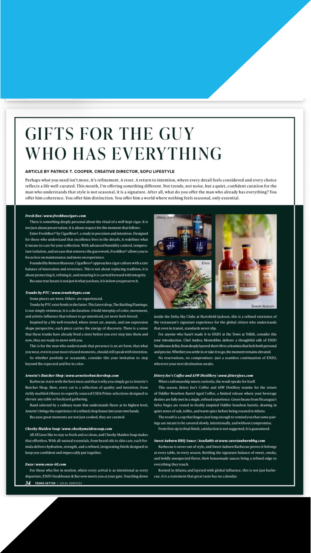 Trunks by PTC Makes The Tastemakers Issue