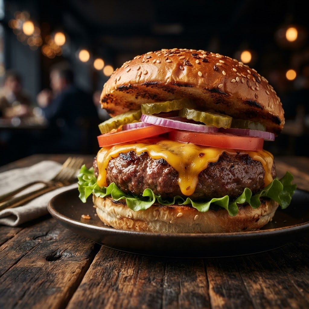 hamburguesa clasica