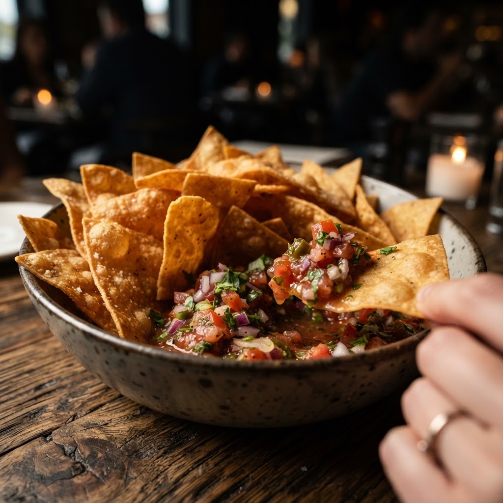 Chips y salsa