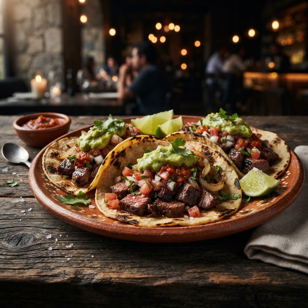 Tacos Arrachera