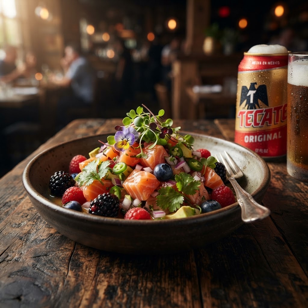 Ceviche de baya