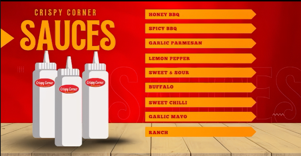 Crispy Corner Sauces