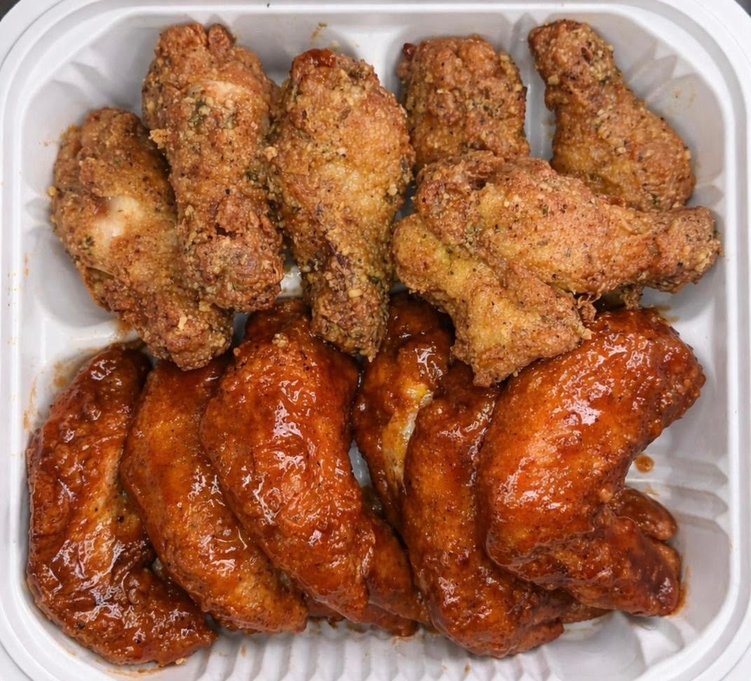 Crispy fried chicken