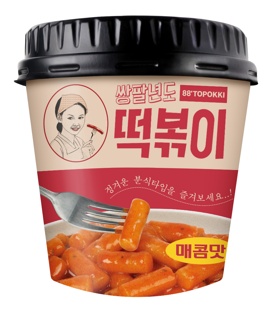 쌍팔년도 컵볶이 매콤맛