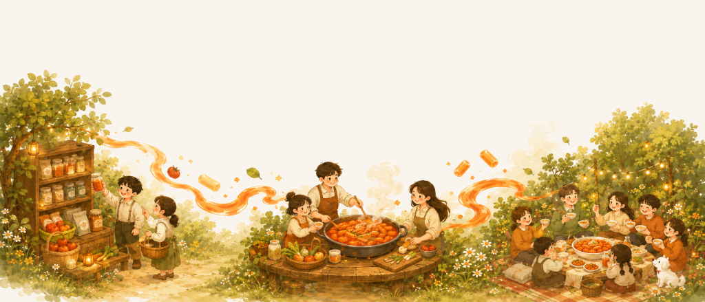 Find Make Share illustration