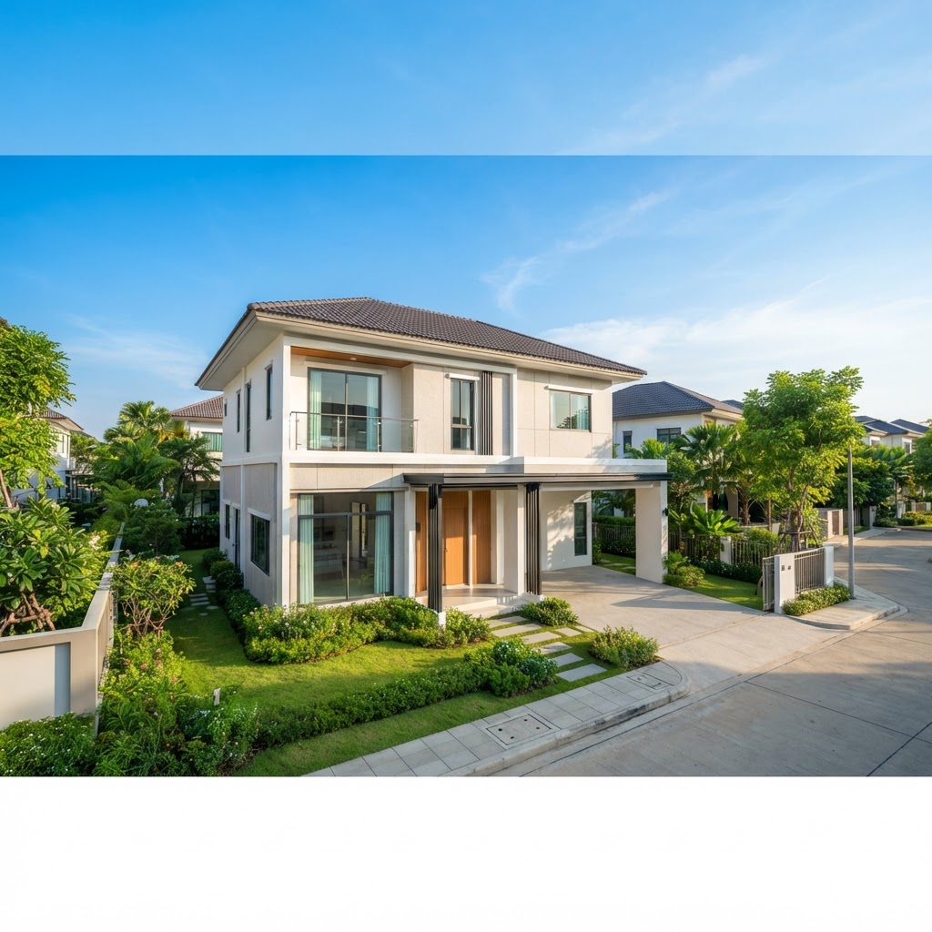 Modern house in Chiang Mai