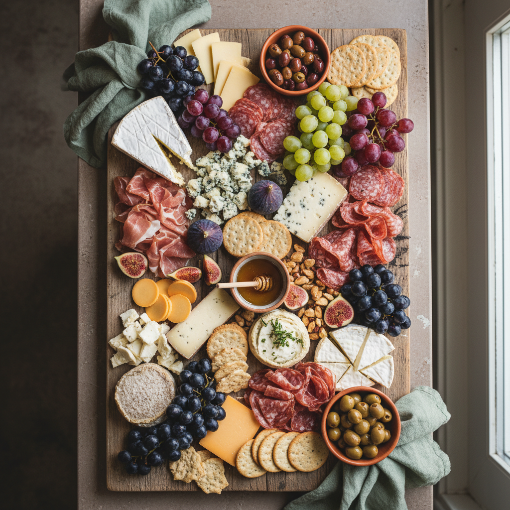 Artisan charcuterie board by Chef 805