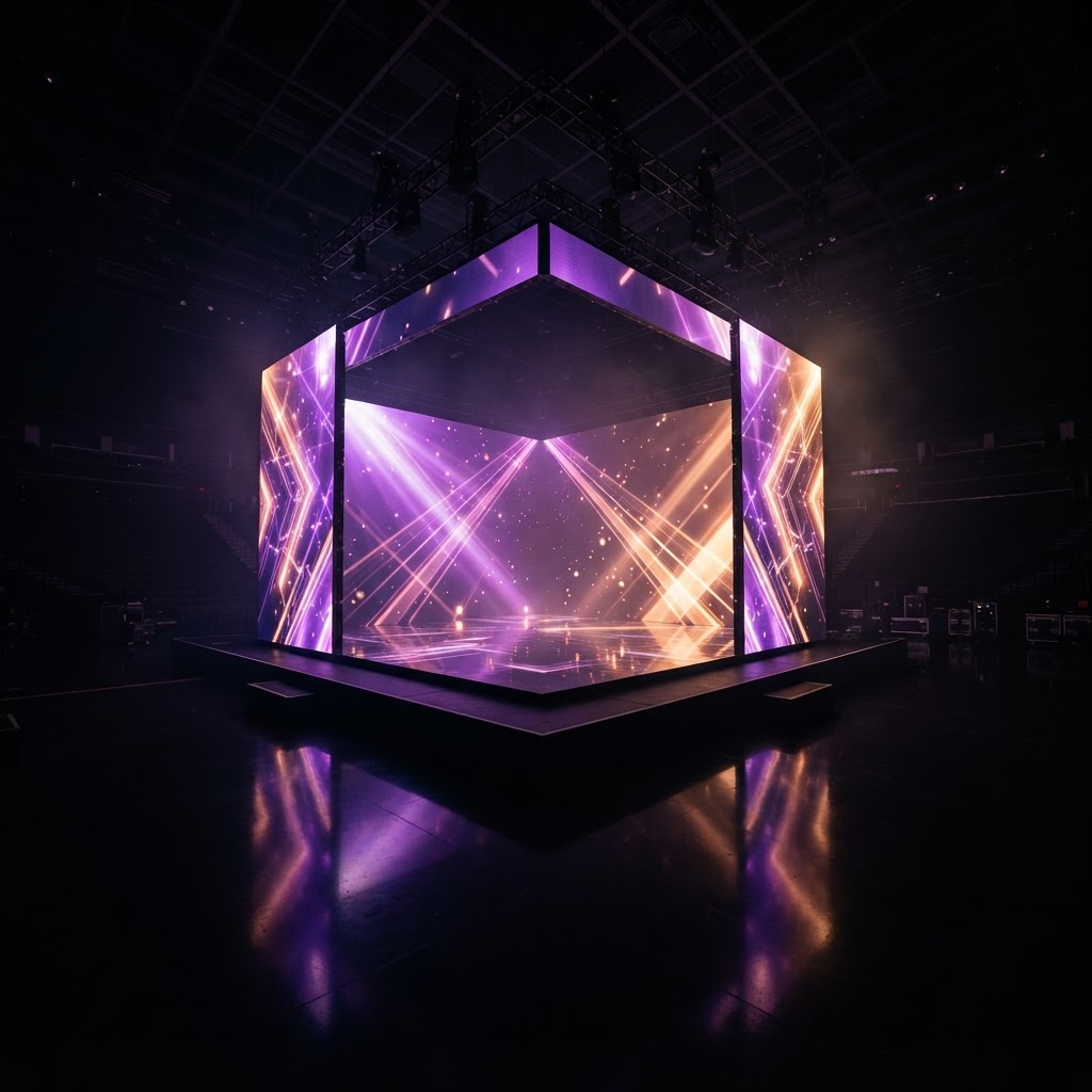 Immersive LED stage