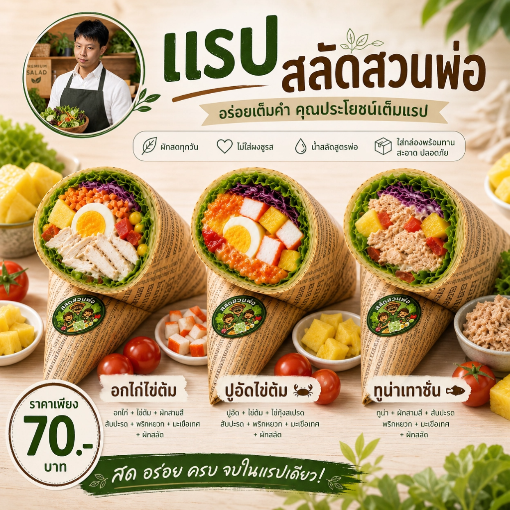 แรปสลัดสวนพ่อ