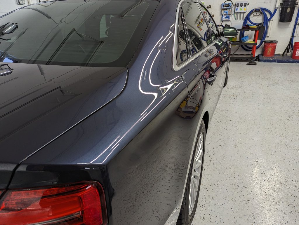 Audi A8 paint correction