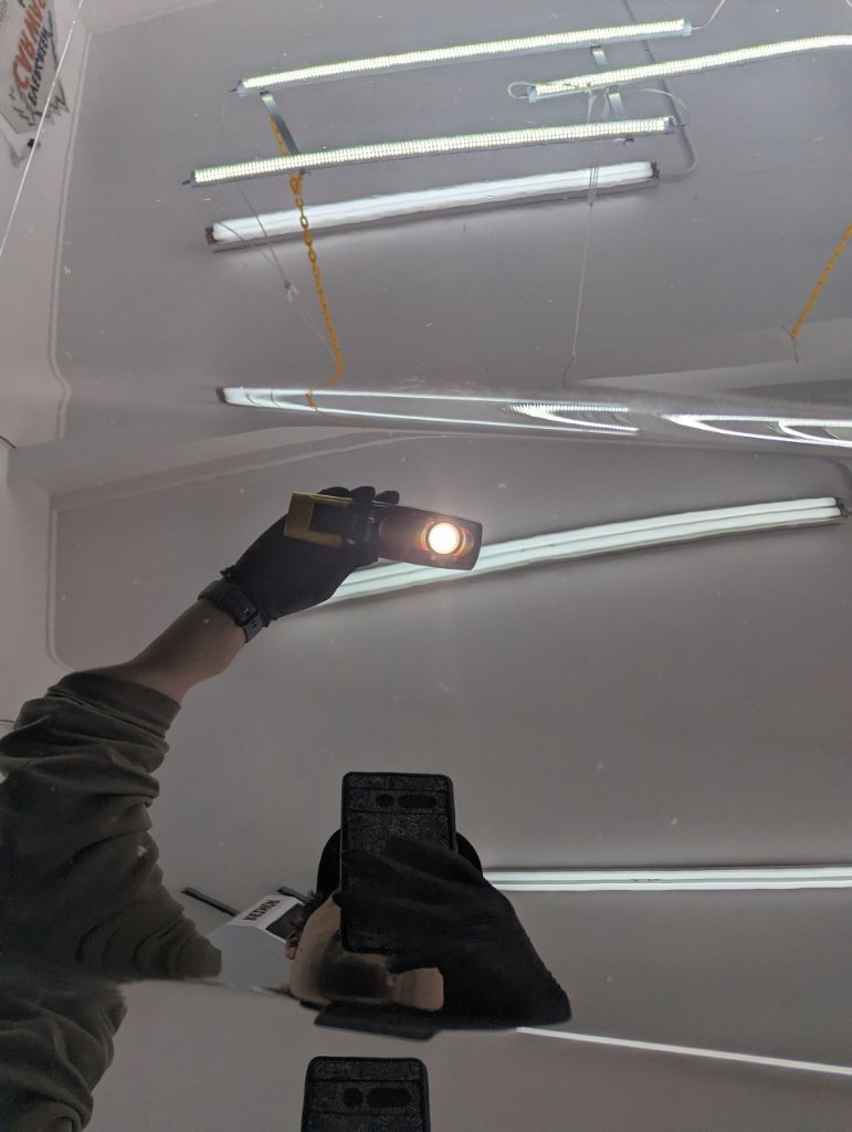 Interior detailing process