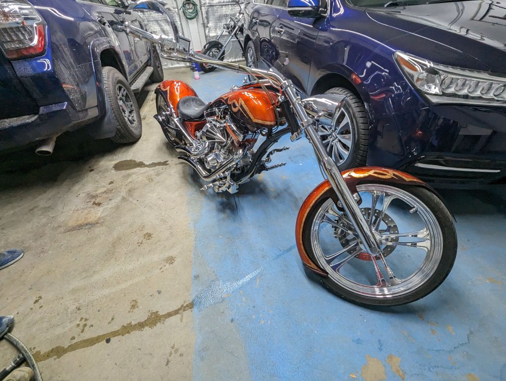 Custom motorcycle