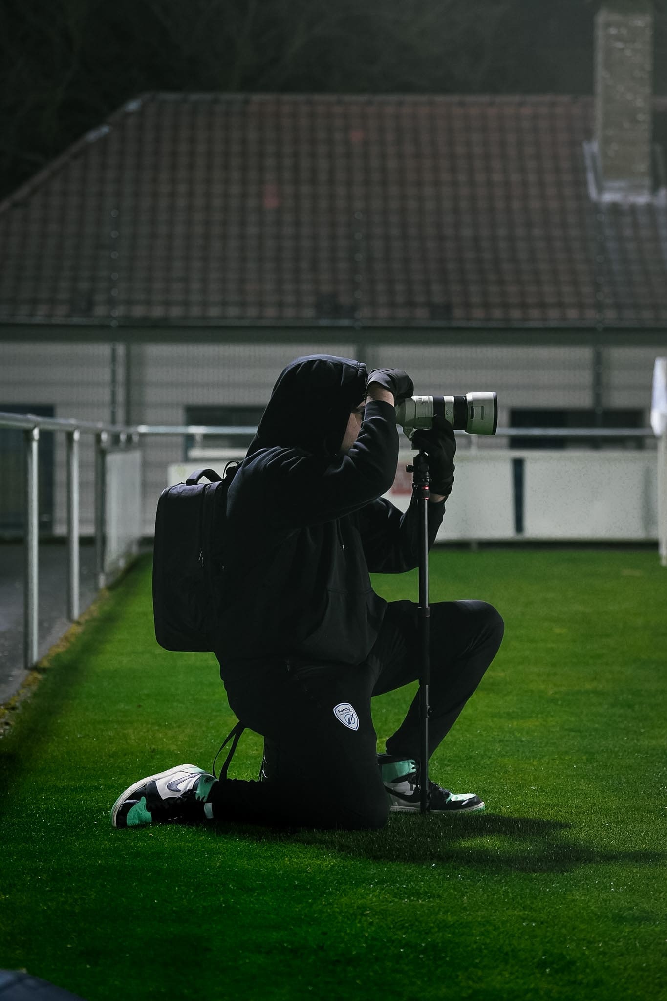 Pitski photographer at sideline