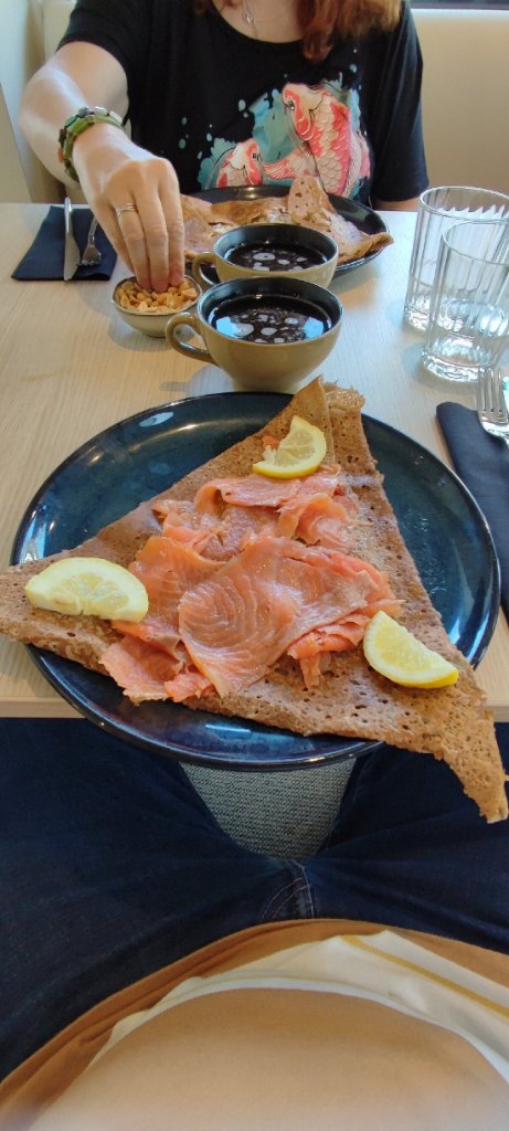 Galette saumon