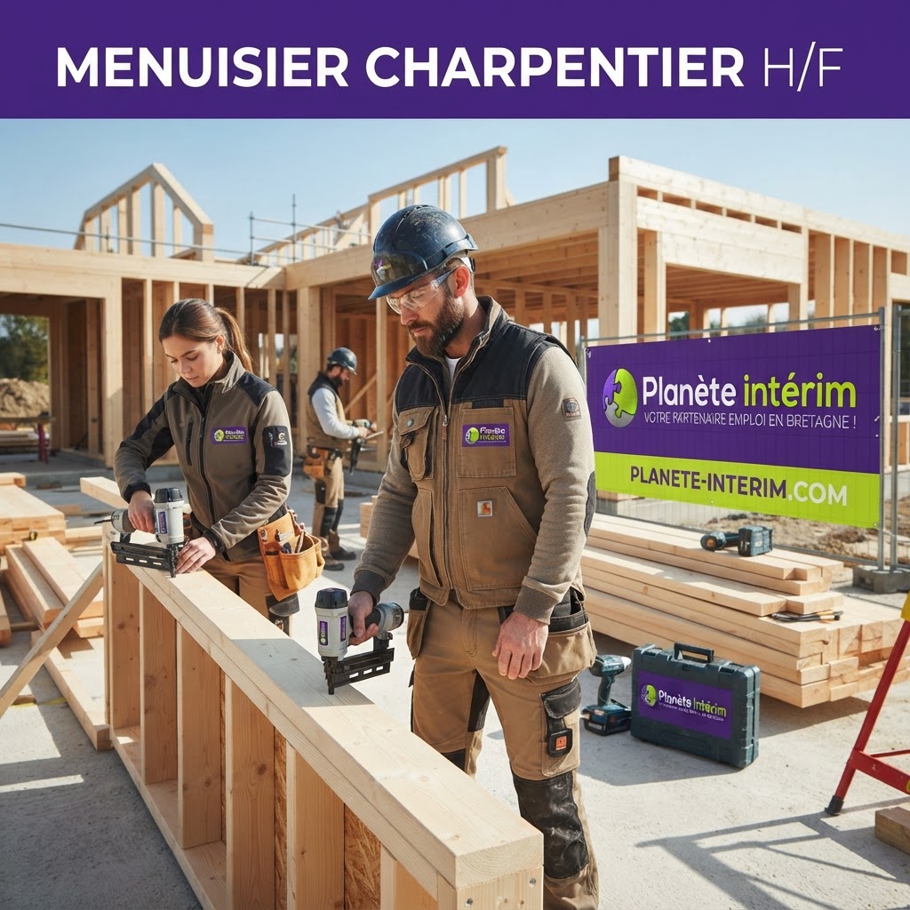 MENUISIER CHARPENTIER H/F