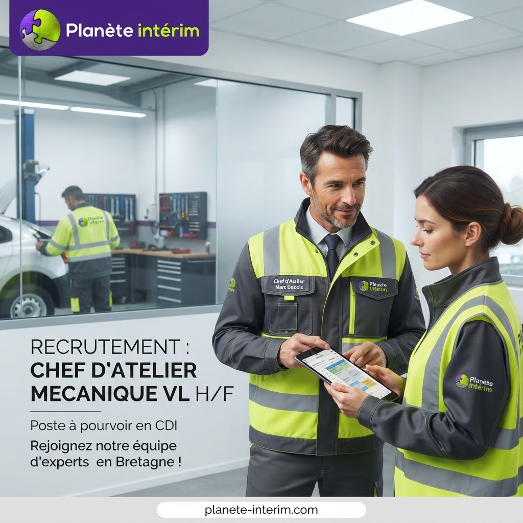 CHEF D'ATELIER MECANIQUE VL H/F