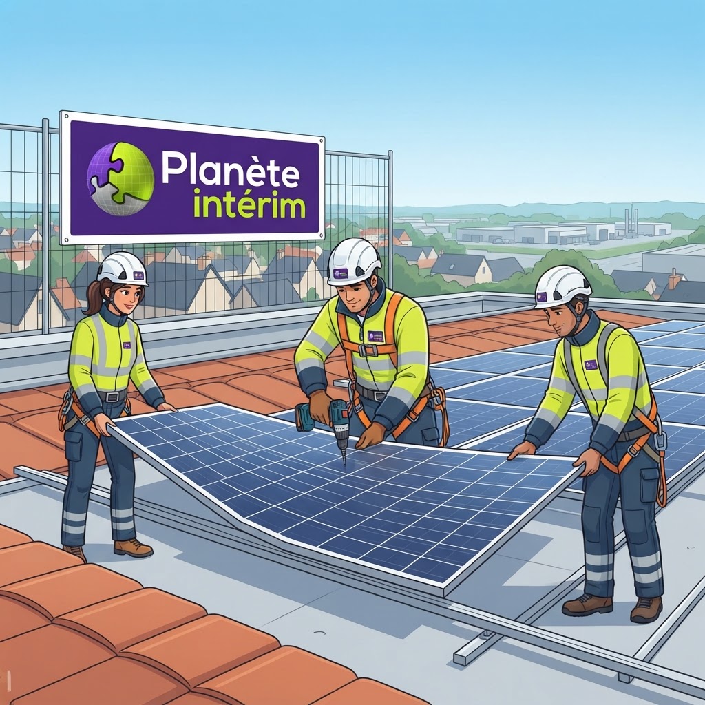 POSEUR PANNEAUX PHOTOVOLTAIQUES H/F