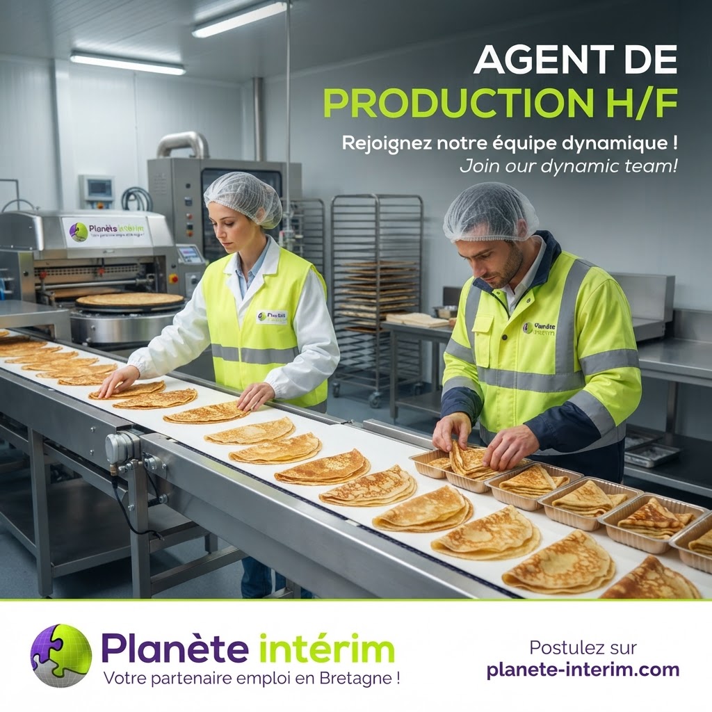 AGENT DE PRODUCTION H/F