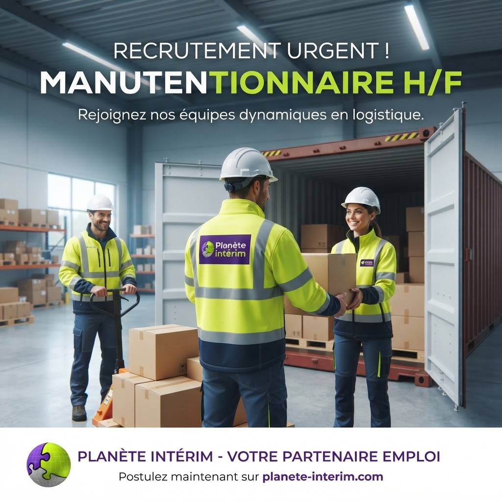 MANUTENTIONNAIRE H/F