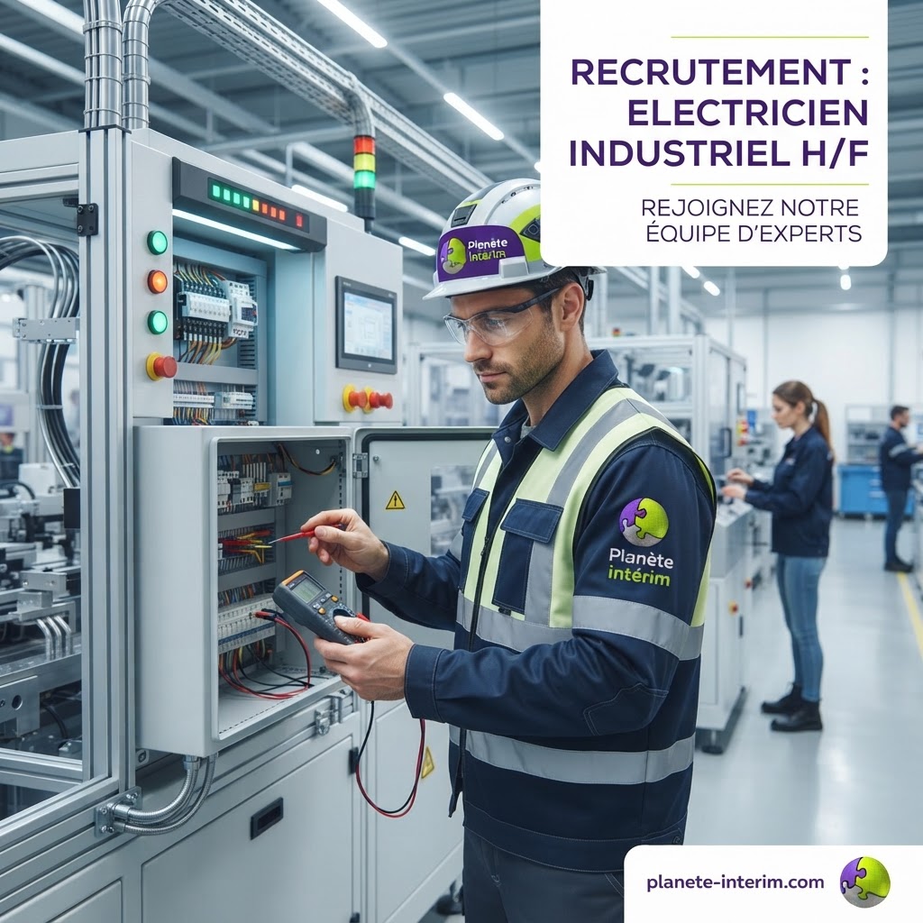 ELECTRICIEN INDUSTRIEL H/F