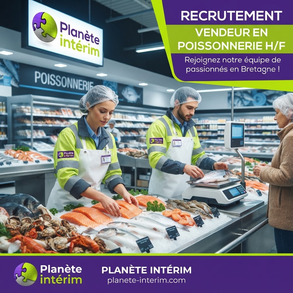 VENDEUR EN POISSONNERIE H/F