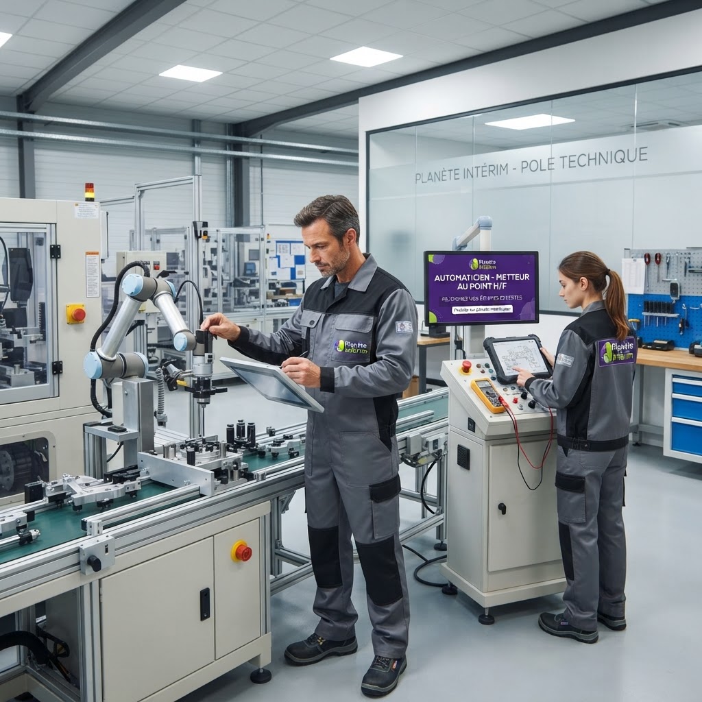AUTOMATICIEN - METTEUR AU POINT H/F
