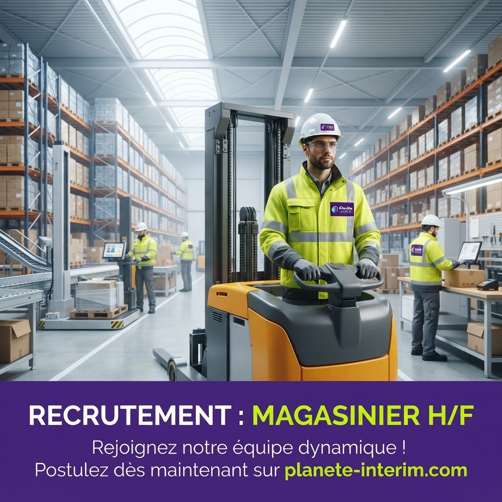 MAGASINIER H/F