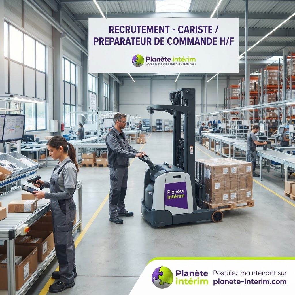 PREPARATEUR DE COMMANDE -CARISTE H/F 