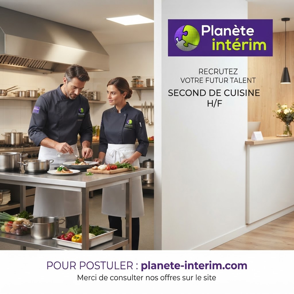 SECOND DE CUISINE H/F