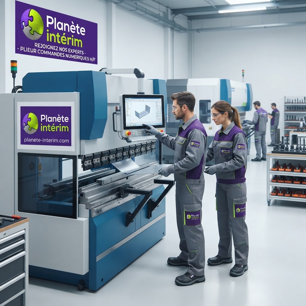 PLIEUR COMMANDES NUMERIQUES H/F