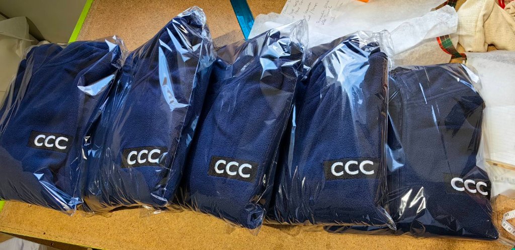 Фирмен полар с лого CCC