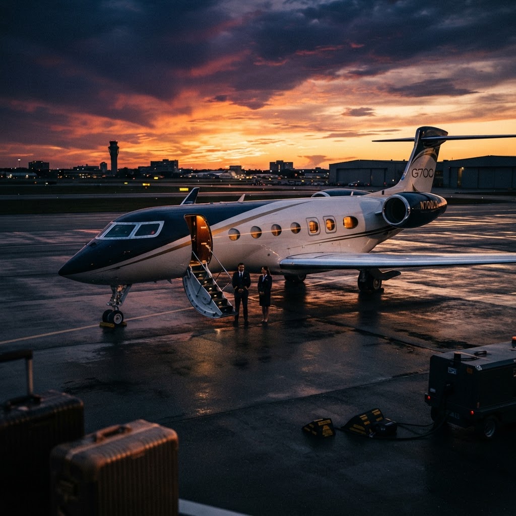 Gulfstream G700 en vol