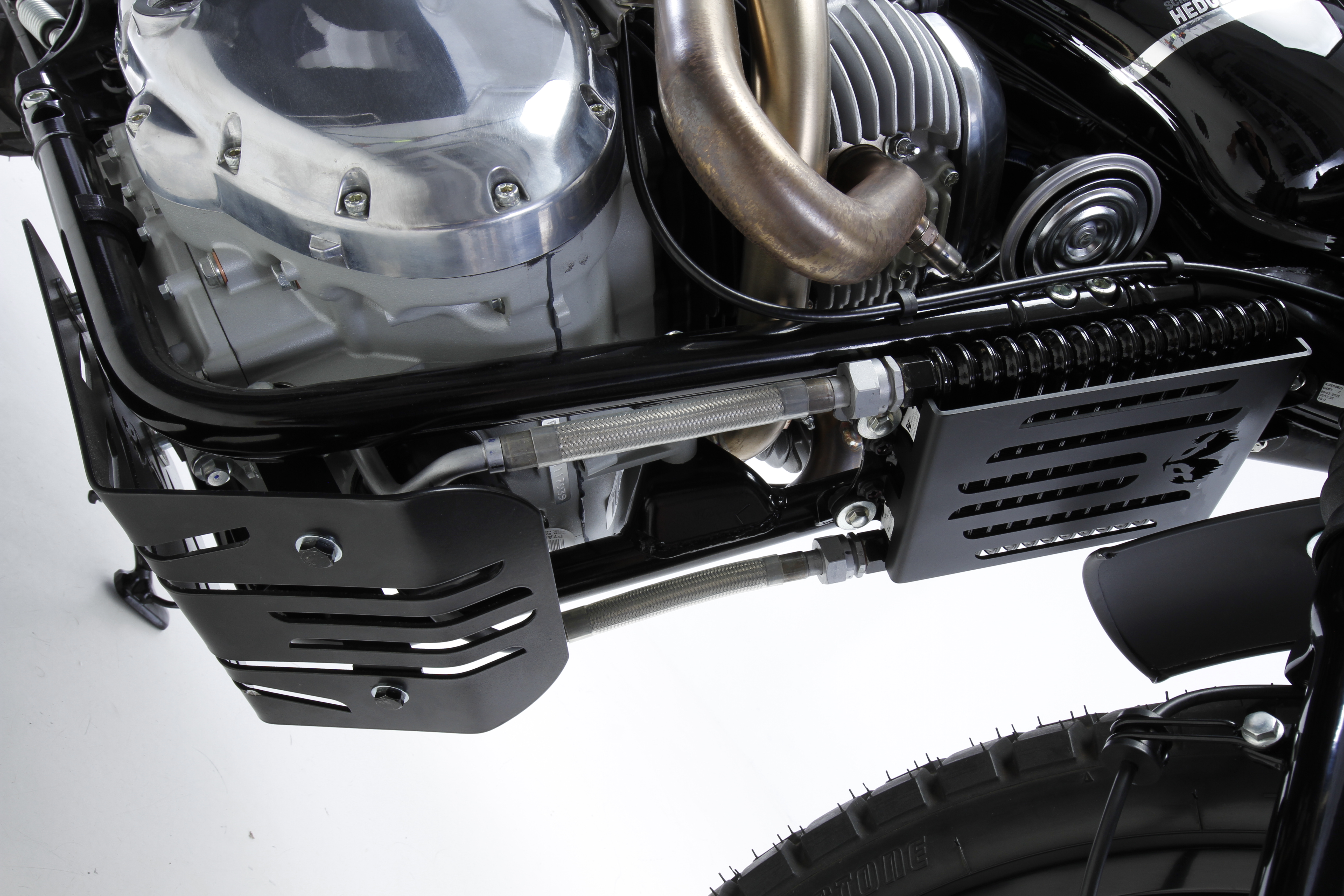 Carter moteur et skid plate