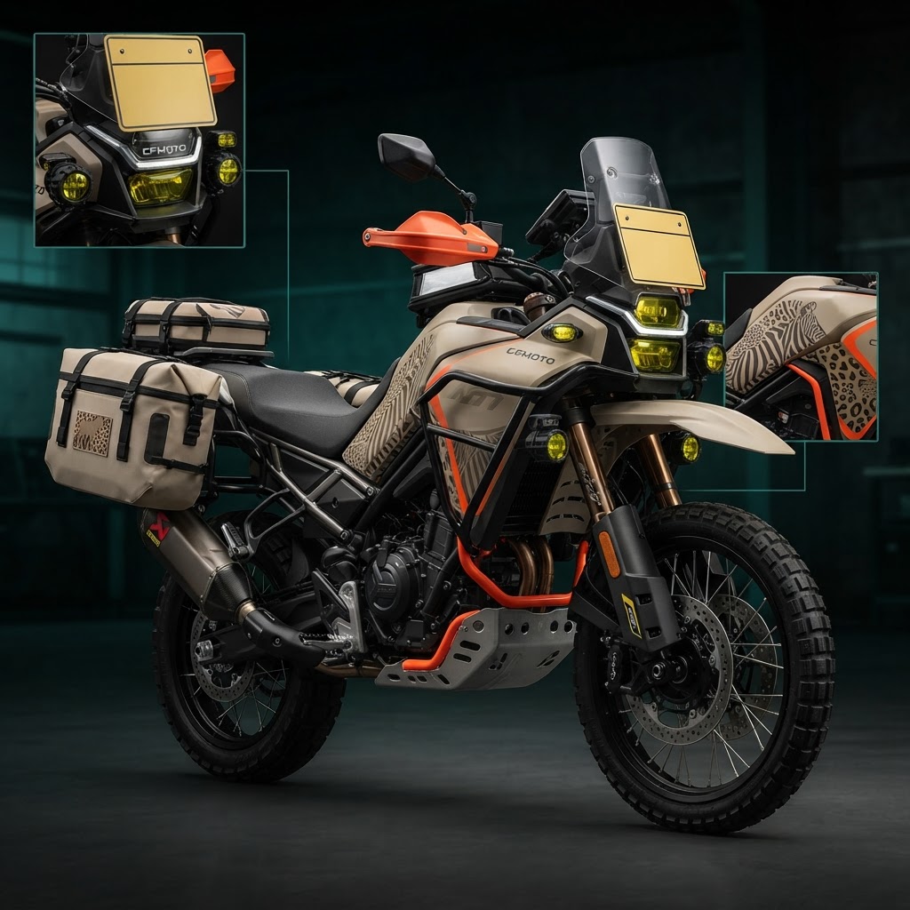 J'équipe ma moto à mes besoins