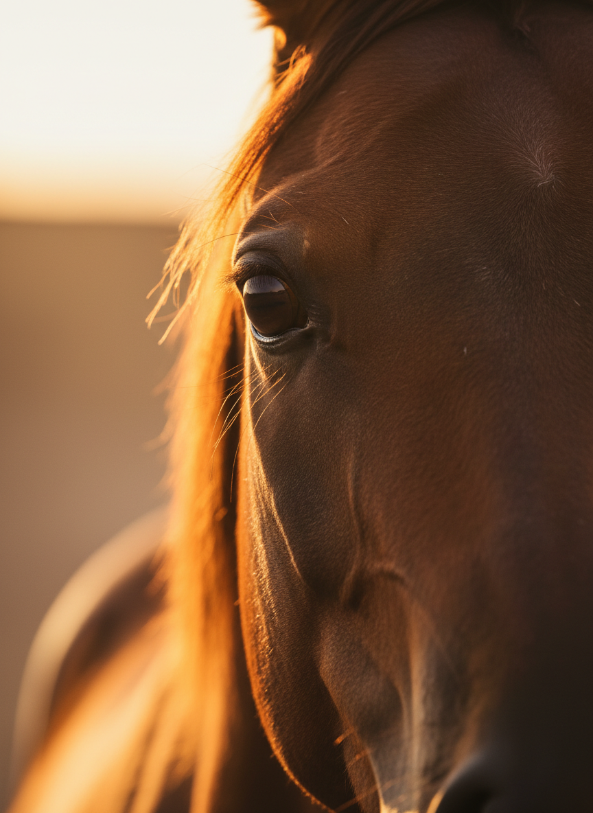 Arabian horse close-up