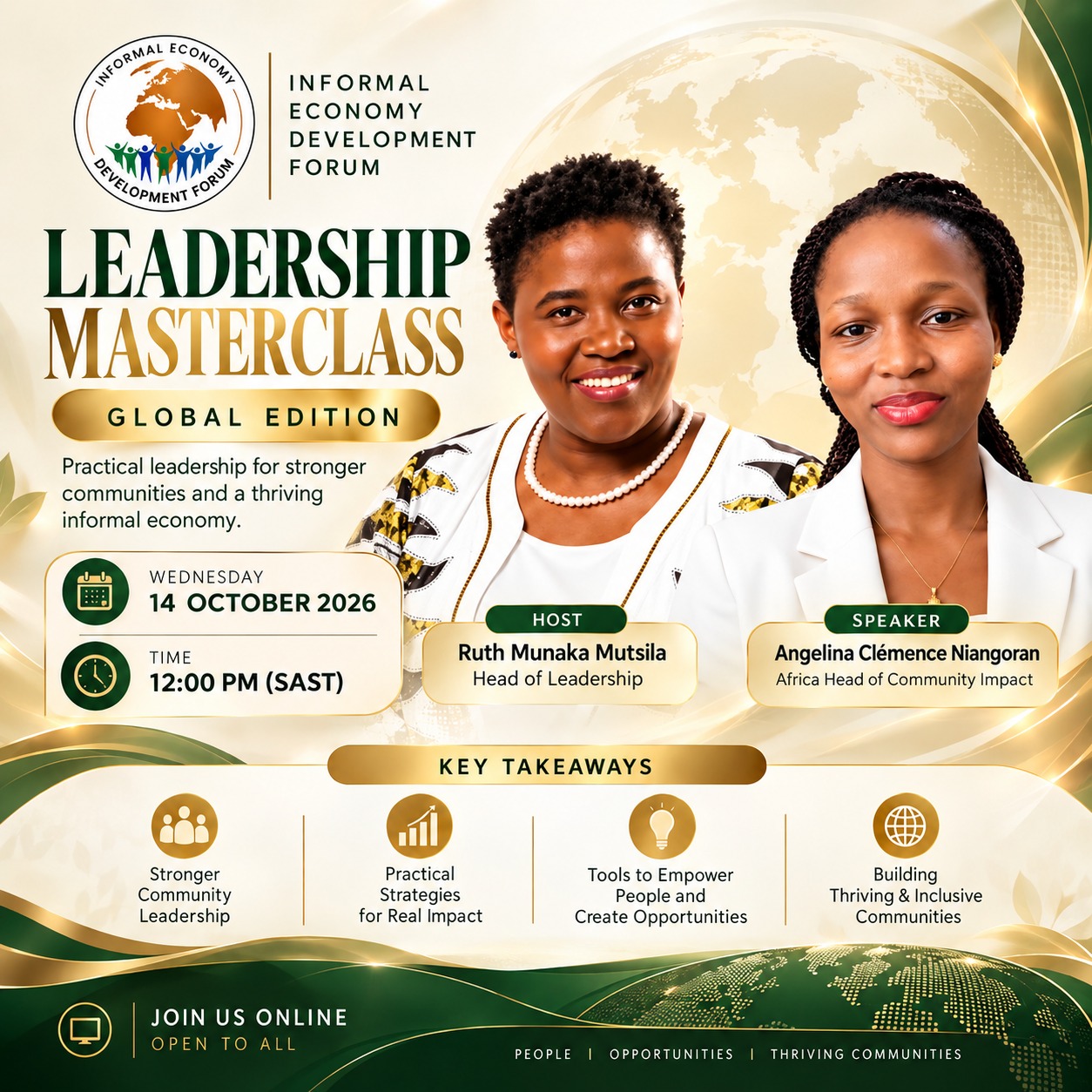 Leadership Masterclass — Global Edition