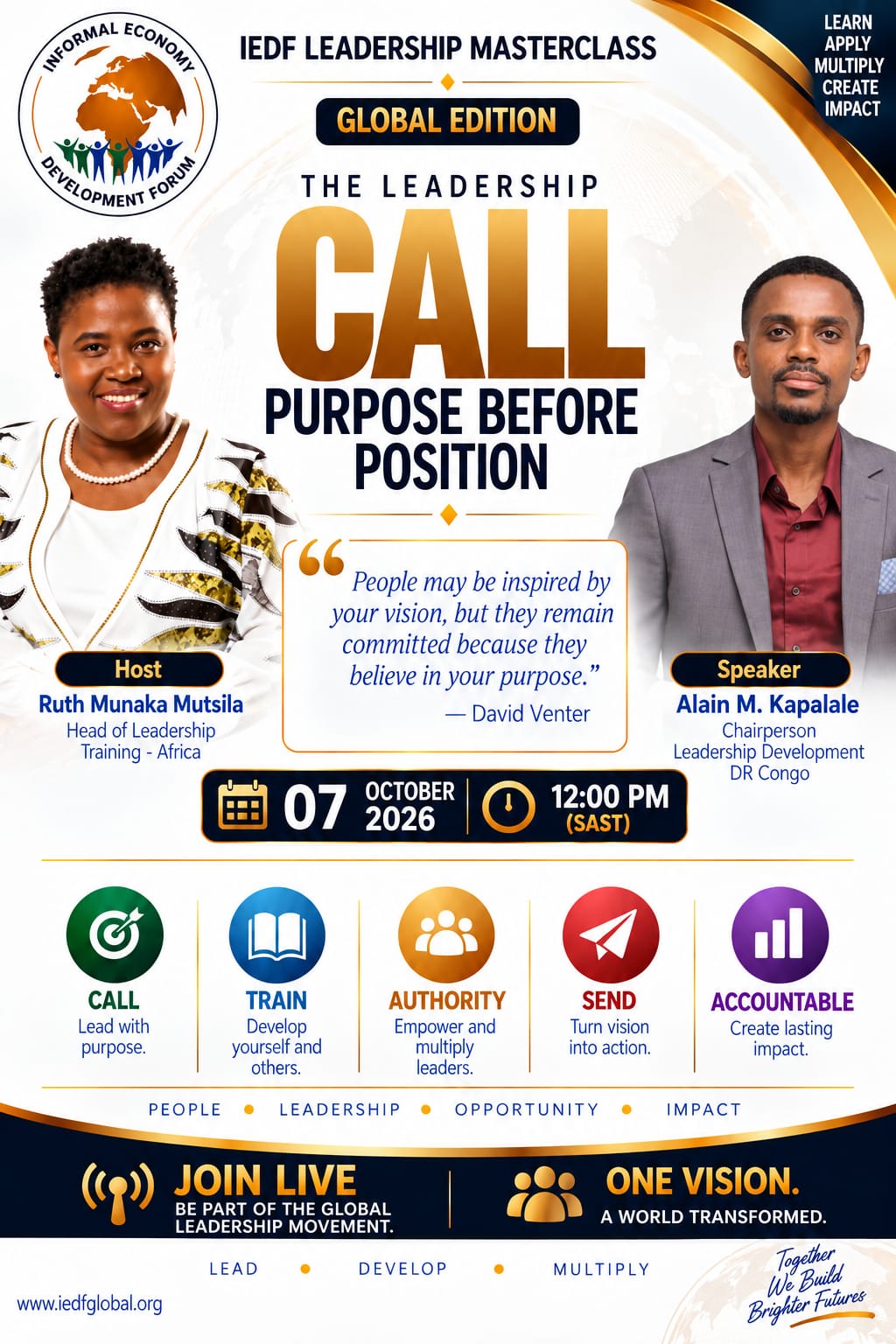 The Leadership Call — Purpose Before Position