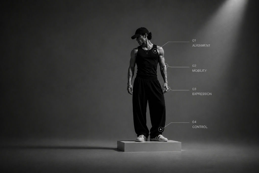 Build The Dancer – dancer on pedestal