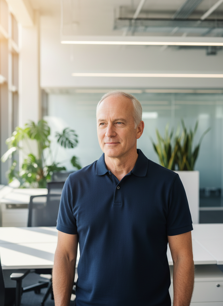 Ed Teckmeyer, founder of Hi-Teck Commercial Cleaning