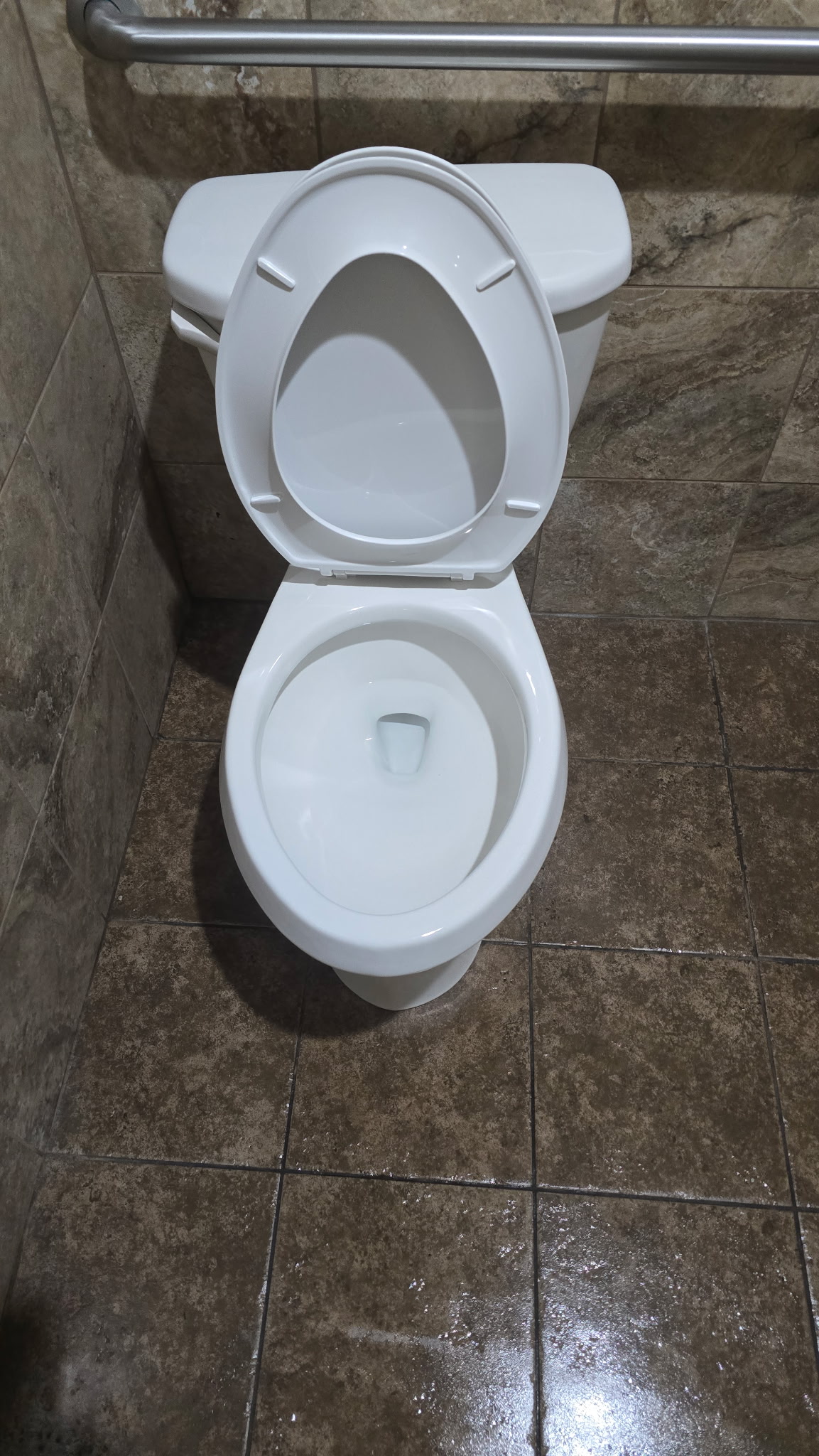 Restroom toilet detailing by Hi-Teck