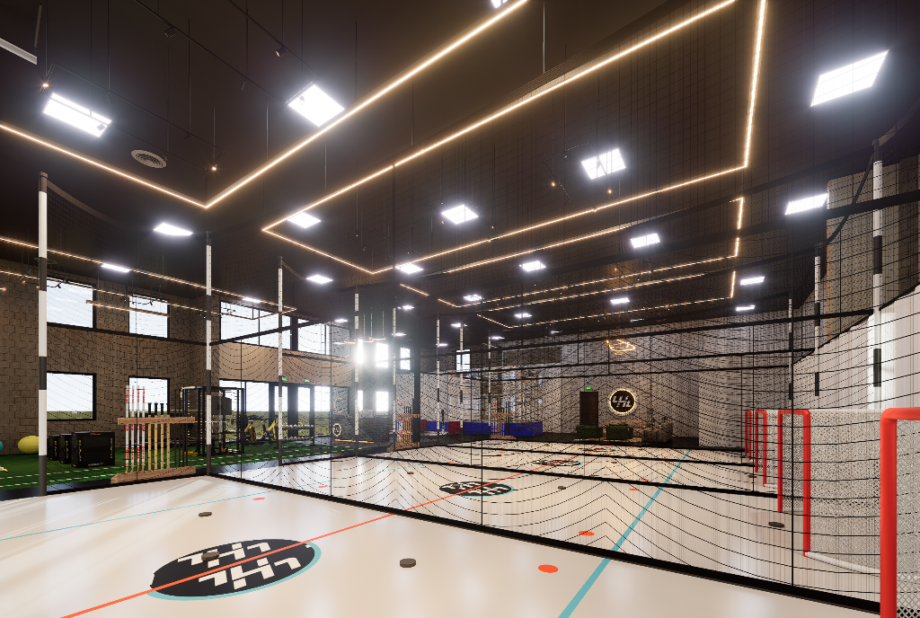 Utah Hockey Lab facility interior