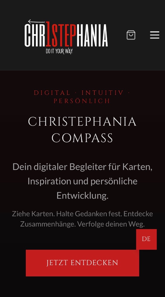 Christephania Compass mobile Ansicht