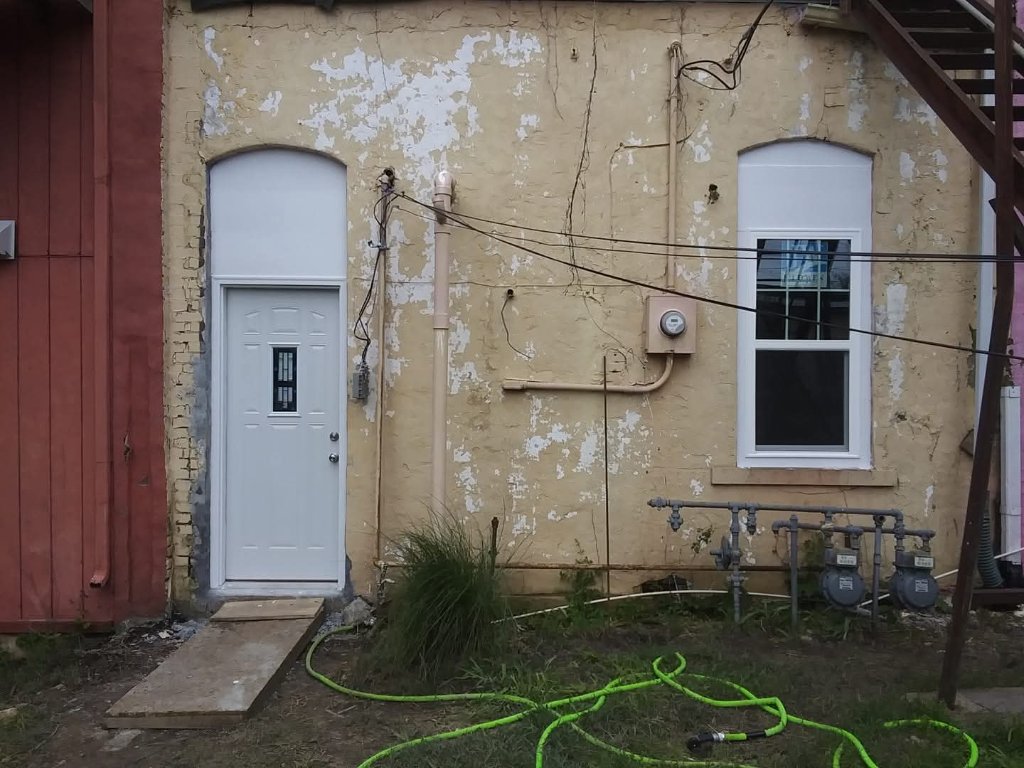 Framed New Door & Window — Downtown