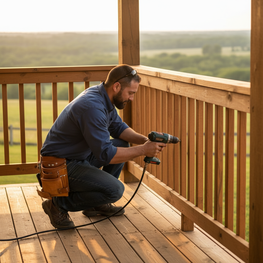 Handy Craftsman at work