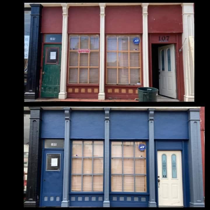 Commercial Storefront — Before & After