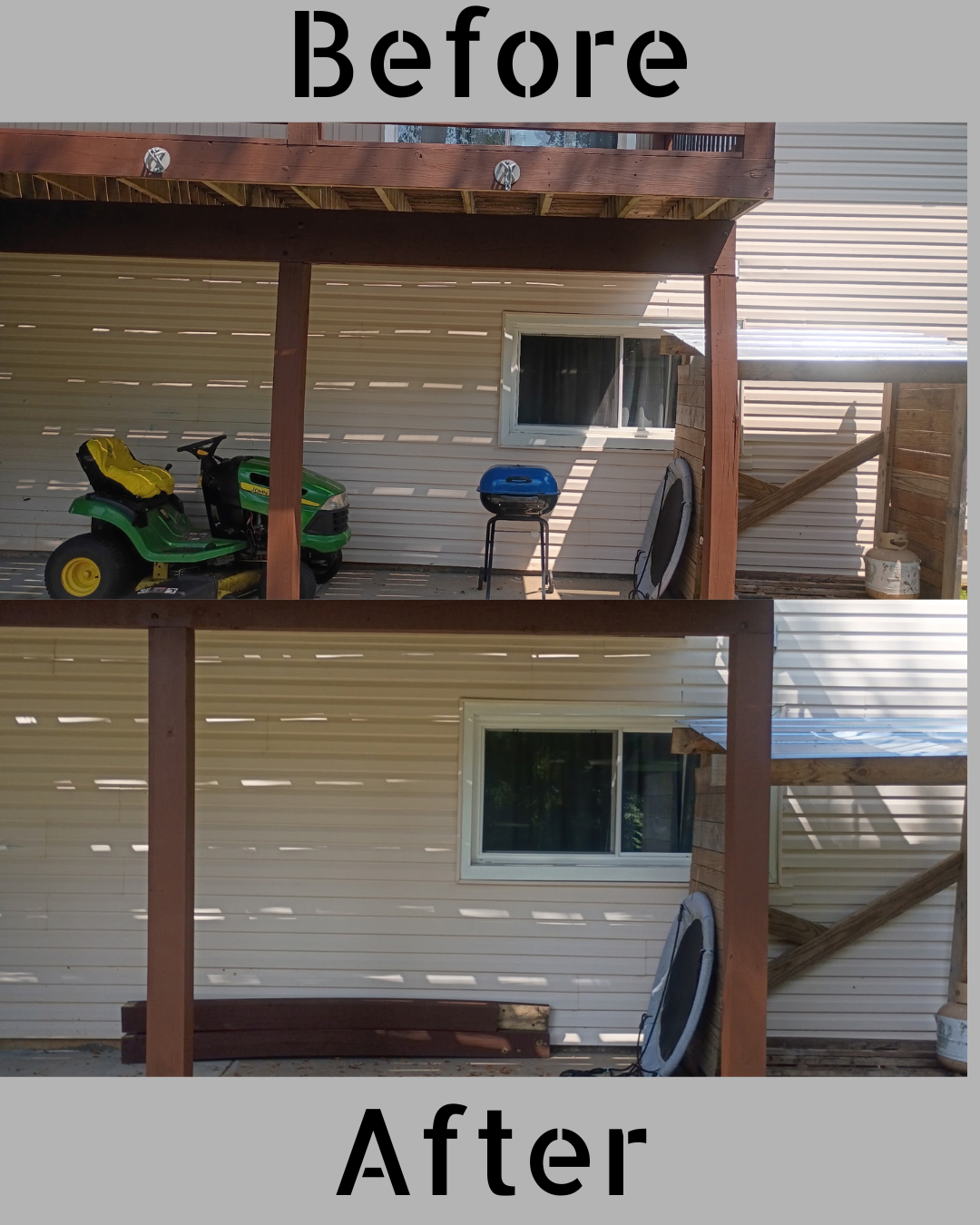 Structural Deck Beam Replacement