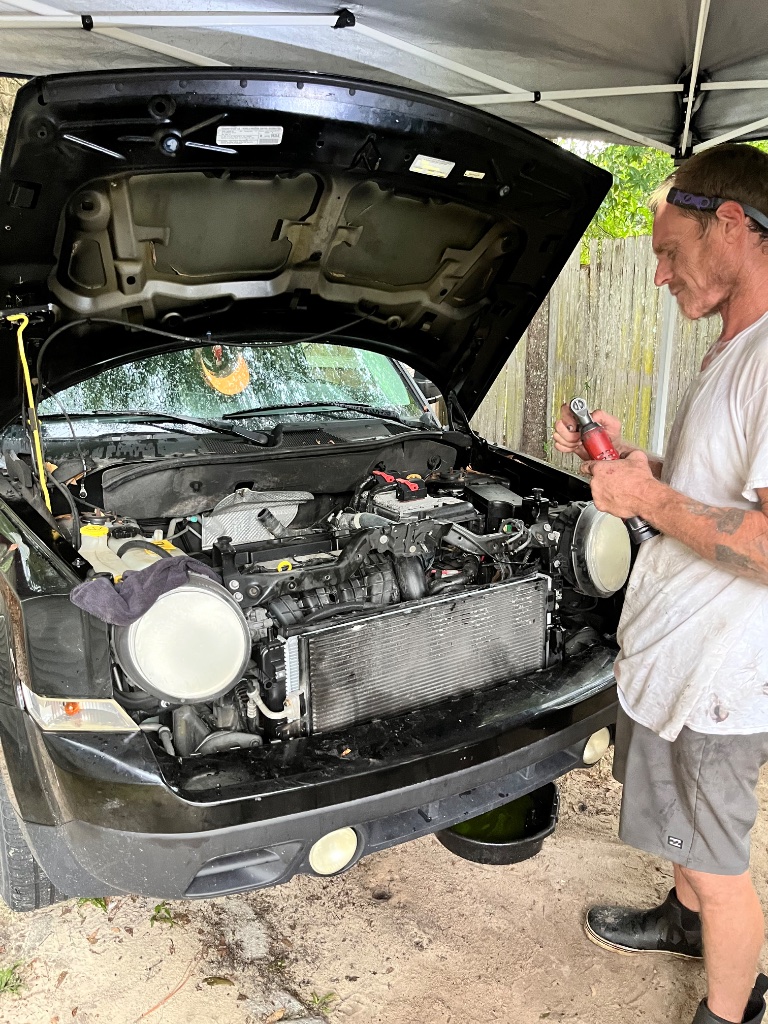 Engine Work On-Site