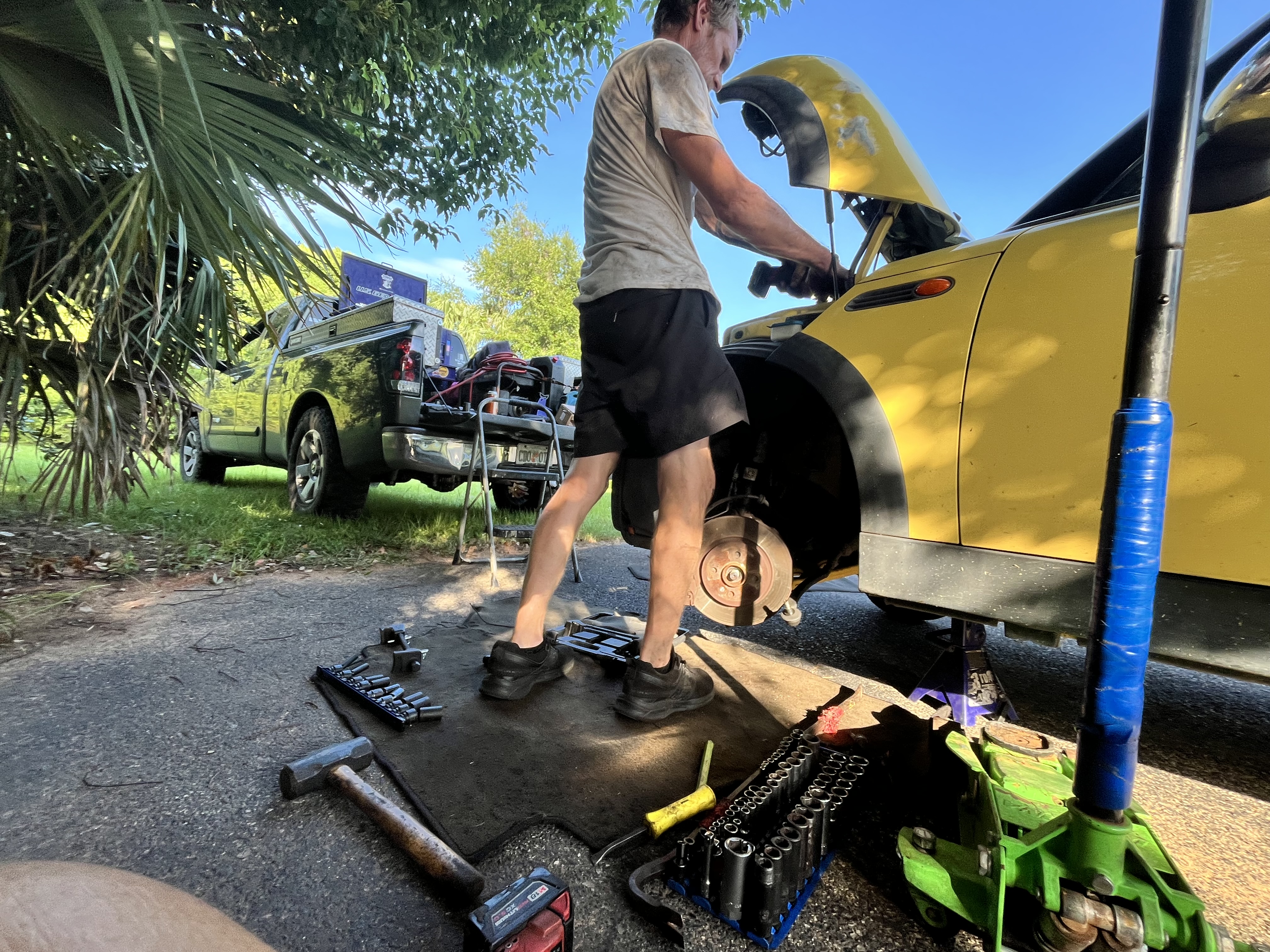 CV Axle Replacement — Mini Cooper
